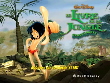 Walt Disney Le Livre de la Jungle - Groove Party (FR) screen shot title